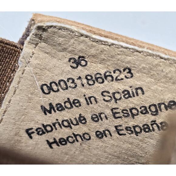 FREE PEOPLE Brixton Ankle Boot Washed Tan Leather Pull On Western Bootie Size 36 - Picture 9 of 9